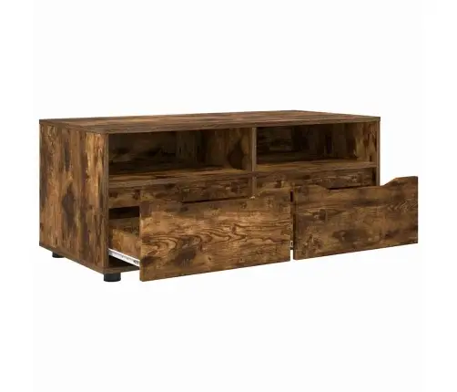 Televizoriaus Spintelė Rūkyta Ąžuolas 100 X 48 X 43 Cm