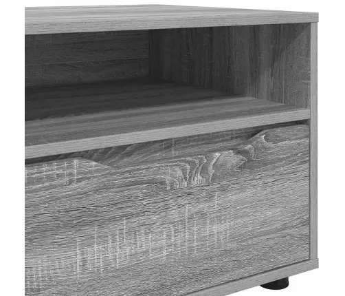 Televizora Skapīša Ar Atvilktni Pelēks Sonoma 100 X 48 X 43 Cm Vidaxl