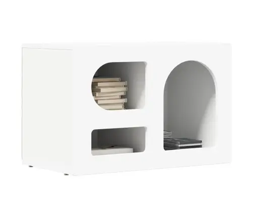 Televizora Skapīša Balts 60 X 35 X 40 Cm Inženierijas Koks Vidaxl