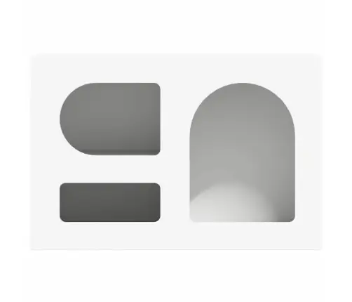 Televizora Skapīša Balts 60 X 35 X 40 Cm Inženierijas Koks Vidaxl