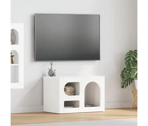 Televizora Skapīša Balts 60 X 35 X 40 Cm Inženierijas Koks Vidaxl