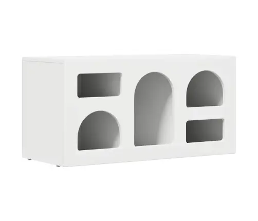 Televizora Skapīša Balts 80 X 35 X 40 Cm Inženierijas Koks Vidaxl