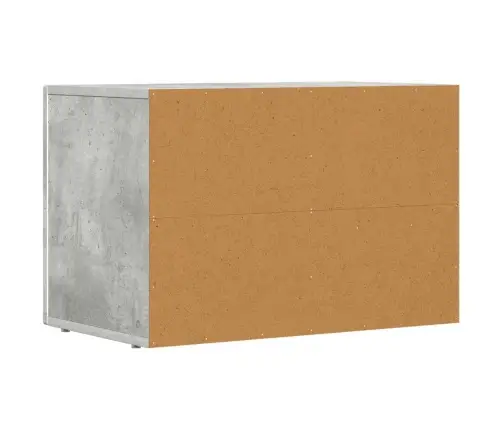 Televizora Skapīša Betona Pelēks 60 X 35 X 40 Cm Vidaxl