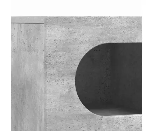 Televizora Skapīša Betona Pelēks 60 X 35 X 40 Cm Vidaxl