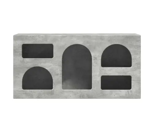 Televizora Skapīša Betona Pelēks 80 X 35 X 40 Cm Vidaxl