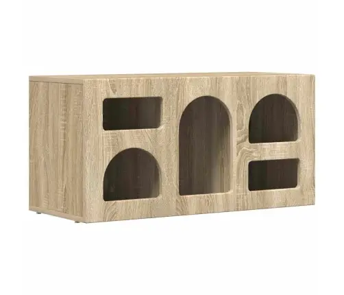 Televizora Skapīša Sonoma Ozols 80 X 35 X 40 Cm Vidaxl