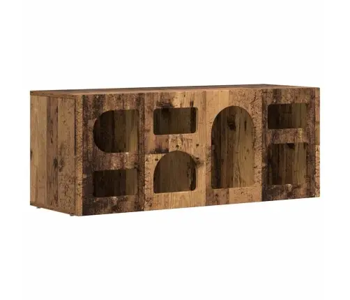 Televizora Skapīša Vecs Koks 100 X 35 X 40 Cm Inženierijas Koks Vidaxl