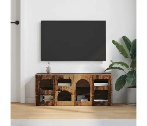 Televizora Skapīša Vecs Koks 100 X 35 X 40 Cm Inženierijas Koks Vidaxl