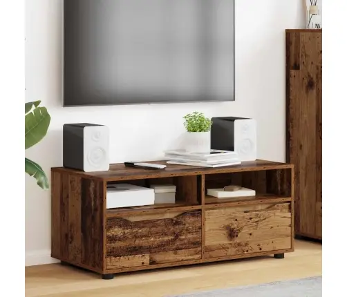 Televizora Skapīša Vecs Koks 100 X 48 X 43 Cm Inženierijas Koks Vidaxl