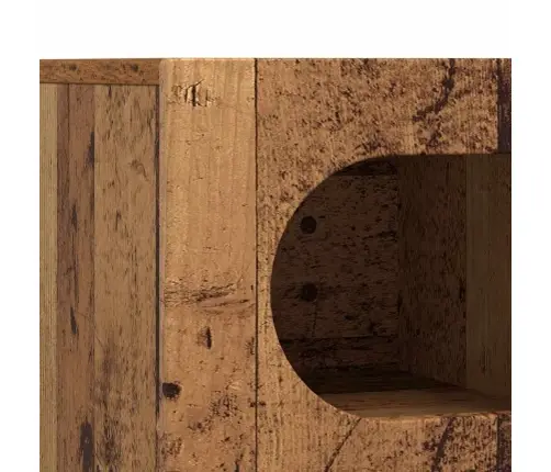 Televizora Skapīša Vecs Koks 60 X 35 X 40 Cm Inženierijas Koks Vidaxl