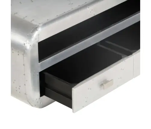 Tv Skapītis, Vintāžas, Aviācijas Dizains, 140X30X30 Cm Vidaxl