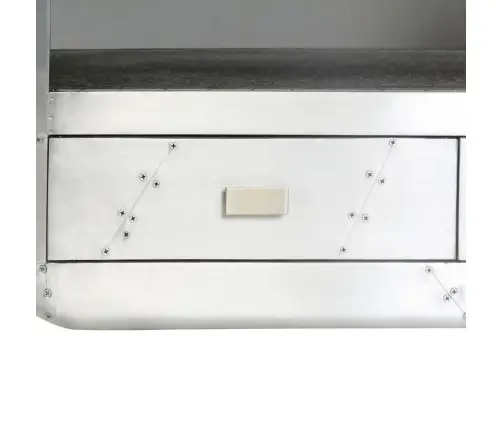 Tv Skapītis, Vintāžas, Aviācijas Dizains, 140X30X30 Cm Vidaxl