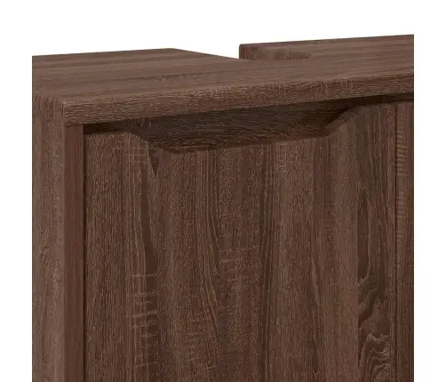 Vonios Kriauklės Cabinetas Rudas Ąžuolas 60 X 30 X 60 Cm