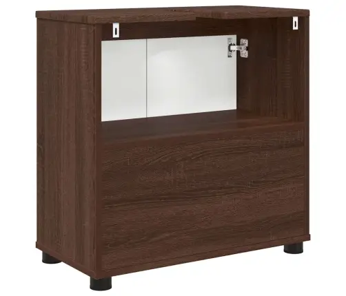 Vonios Kriauklės Cabinetas Rudas Ąžuolas 60 X 30 X 60 Cm