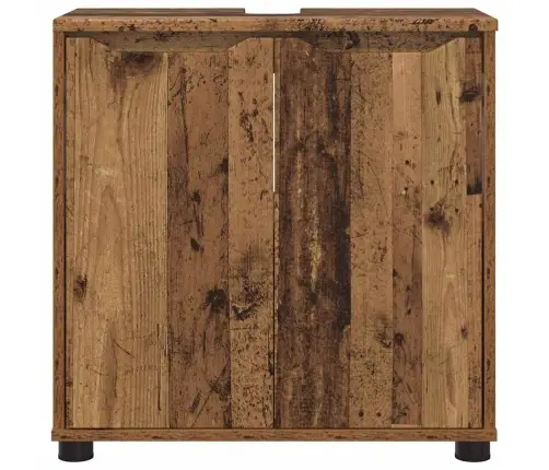 Vannas Istabas Izlietnes Skapītis Vecs Koks 60 X 30 X 60 Cm Vidaxl