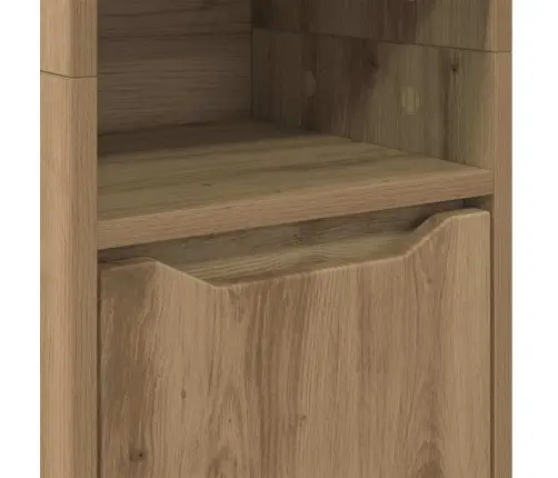 Vannas Istabas Skapītis Artisānā Ozols 30,5 X 30 X 195 Cm Vidaxl