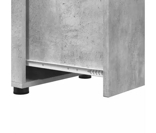 Vannas Istabas Skapītis Betona Pelēks 40,5 X 40 X 44 Cm Vidaxl