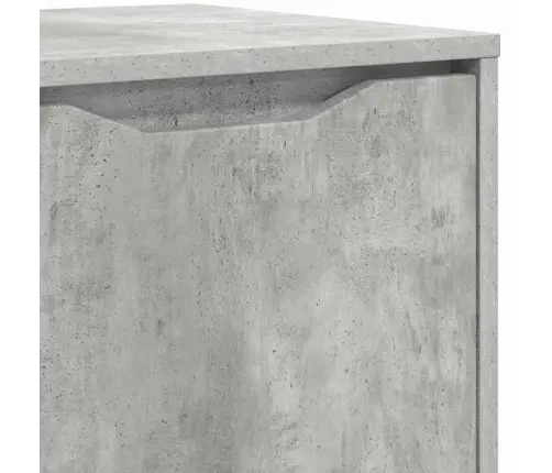 Vannas Istabas Skapītis Betona Pelēks 40,5 X 40 X 44 Cm Vidaxl