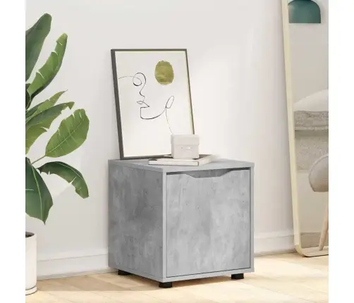 Vannas Istabas Skapītis Betona Pelēks 40,5 X 40 X 44 Cm Vidaxl