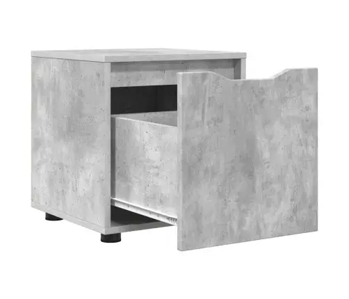Vannas Istabas Skapītis Betona Pelēks 40,5 X 40 X 44 Cm Vidaxl