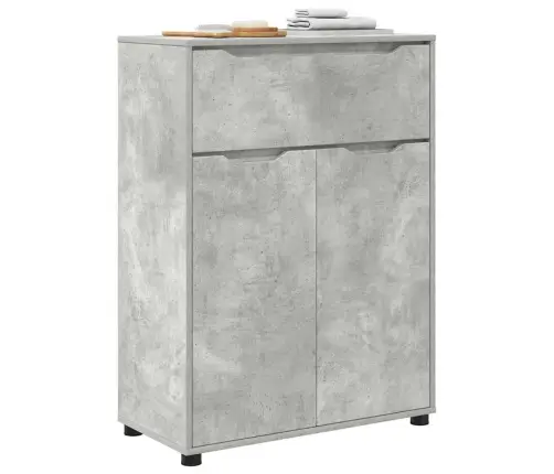 Vannas Istabas Skapītis Betona Pelēks 72,5 X 36,5 X 100 Cm Vidaxl