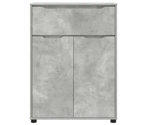 Vannas Istabas Skapītis Betona Pelēks 72,5 X 36,5 X 100 Cm Vidaxl