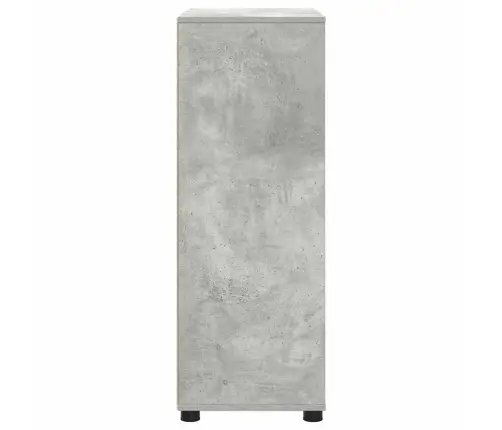 Vannas Istabas Skapītis Betona Pelēks 72,5 X 36,5 X 100 Cm Vidaxl