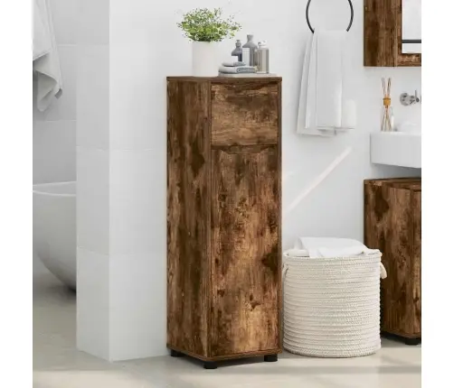 Vannitoa Kapp Suitsetatud Tamm 30,5 X 30 X 101 Cm Tehispuit