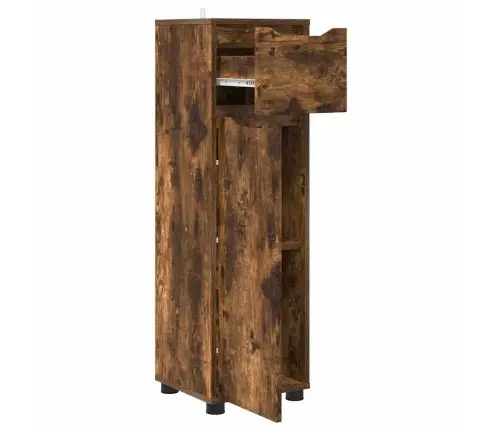 Vannitoa Kapp Suitsetatud Tamm 30,5 X 30 X 101 Cm Tehispuit