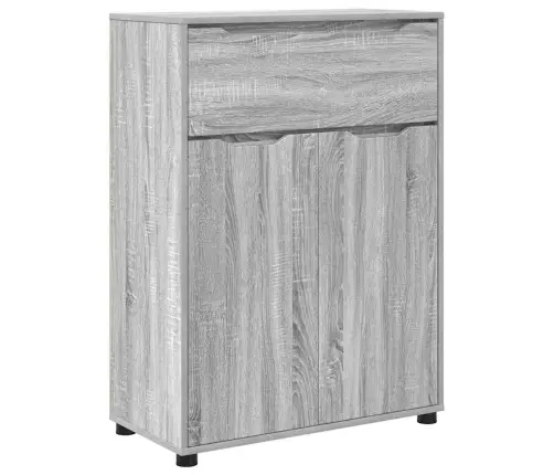 Vannas Istabas Skapītis Pelēks Sonoma 72,5 X 36,5 X 100 Cm Vidaxl