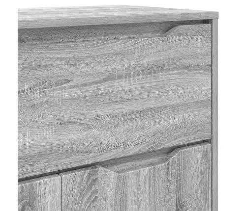 Vannas Istabas Skapītis Pelēks Sonoma 72,5 X 36,5 X 100 Cm Vidaxl