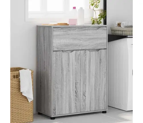 Vannas Istabas Skapītis Pelēks Sonoma 72,5 X 36,5 X 100 Cm Vidaxl