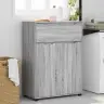 Vannas Istabas Skapītis Pelēks Sonoma 72,5 X 36,5 X 100 Cm Vidaxl