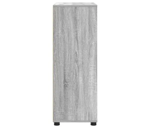 Vannas Istabas Skapītis Pelēks Sonoma 72,5 X 36,5 X 100 Cm Vidaxl
