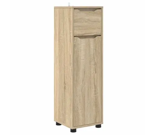 Vannas Istabas Skapītis Sonoma Ozols 30,5 X 30 X 101 Cm Vidaxl