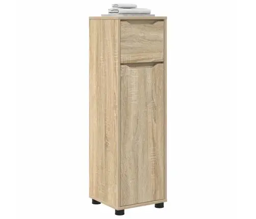 Vannas Istabas Skapītis Sonoma Ozols 30,5 X 30 X 101 Cm Vidaxl