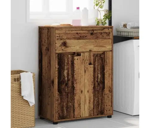 Vannas Istabas Skapītis Vecs Koks 72,5 X 36,5 X 100 Cm Vidaxl