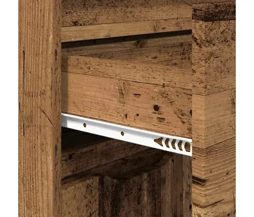 Vannas Istabas Skapītis Vecs Koks 72,5 X 36,5 X 100 Cm Vidaxl