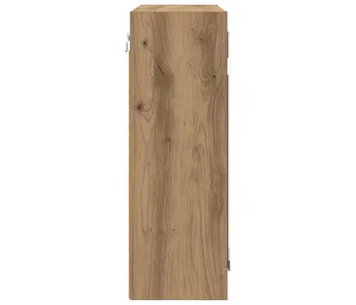 Vannas Istabas Spoguļu Skapis Artisānā Ozols 60 X 20 X 60 Cm Vidaxl