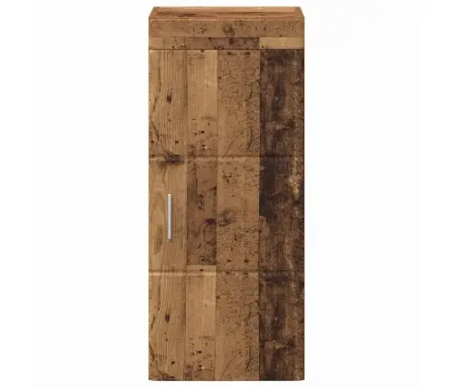 Vannas Sienas Skapītis Tulum Vecs Koks 37 X 24,5 X 86 Cm Vidaxl