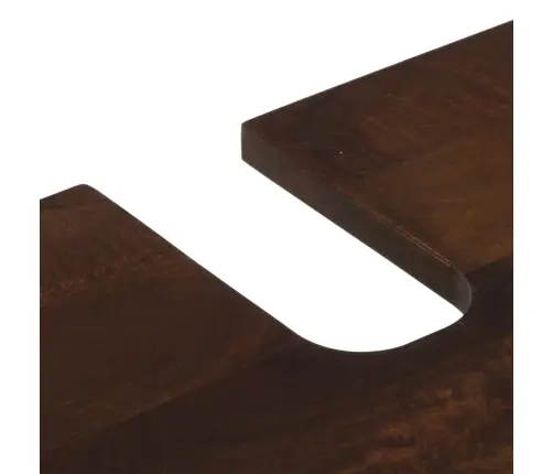 Vannasistabas Izlietnes Skapītis, 62X34X58 Cm, Mango Masīvkoks Vidaxl