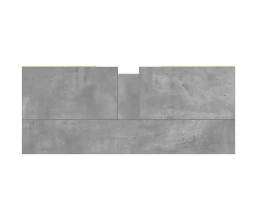 Vannasistabas Skapītis, Pelēks, 80X33X60 Cm, Inženierijas Koks Vidaxl