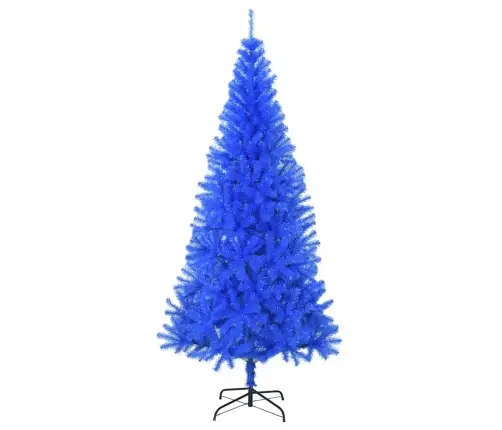 Ziemassvētku Eglīte Su 300 Led Ar Statīvu Zila 180 Cm Pvc Vidaxl