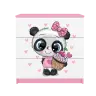 Chest of drawers babydreams pink panda