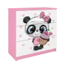 Chest of drawers babydreams pink panda