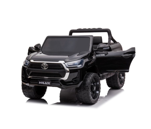 Divvietīgs bērnu elektromobilis Toyota Hilux DK-HL860 Black