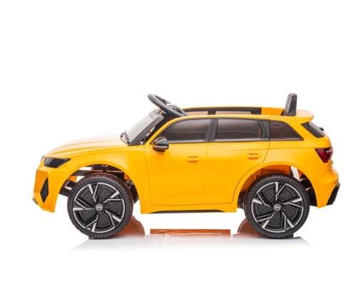 Elektriskā sporta automašīna bērniem Audi RS6 BRD-2118 Yellow