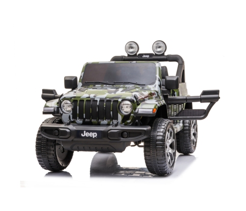 Divvietīgs bērnu elektromobilis Jeep Wrangler Rubicon DK-JWR555 Camo