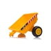 Bērnu elektriskais traktors ar piekabi S617 Yellow