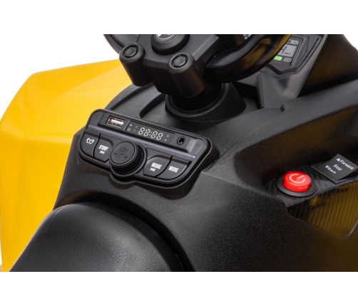 Elektriskais kvadracikls bērniem CAN-AM Renegate Yellow